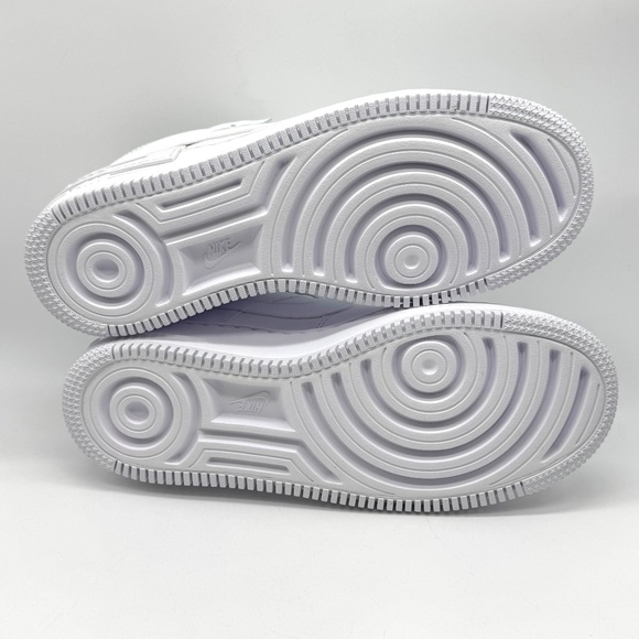 Nike Air Force 1 Womens AF1 Shadow Triple White Shoes Sz 10 New CI0919-100 - Picture 8 of 11